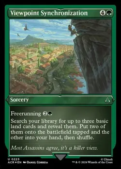 Viewpoint Synchronization - Foil Etched Assassin's Creed NM MTG - Image 1