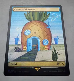 Command Tower #7012 Rainbow Foil NM - MTG Secret Lair x SpongeBob SquarePants - Image 3