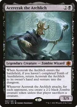 Acererak the Archlich - Foil AFR NM MTG - Image 1