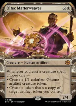 Oltec Matterweaver - Foil Extended Art Showcase BIG NM MTG - Image 1