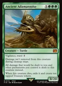 Ancient Adamantoise - Foil FIN NM MTG - Image 1