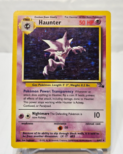 Haunter 6/62 Holo Rare Unlimited Fossil Pokemon 220 - Image 1