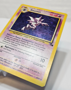 Haunter 6/62 Holo Rare Unlimited Fossil Pokemon 220 - Image 2