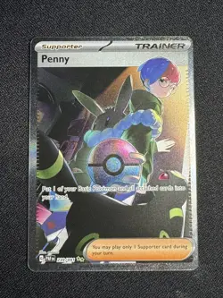 2024 Pokemon Paldean Fates Penny 239/91 SIR - Image 1