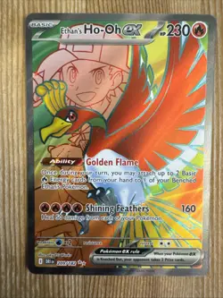 Ethan's Ho-Oh ex - 209/182 - Pokemon Destined Rivals Ultra Rare NM - Image 1