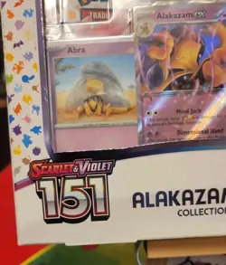 Pokemon TCG: Scarlet & Violet 151 Alakazam EX Collection Booster Box New - Image 2