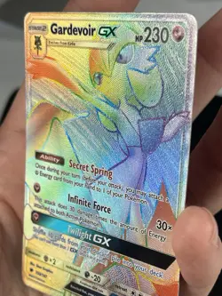 Pokemon Gardevoir GX 159/147 Burning Shadows Rainbow Secret Rare Full Art - Image 4