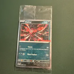 Yveltal 088/132 - GameStop Stamped - Mega Evolution Promo - SEALED - Pokemon - Image 1