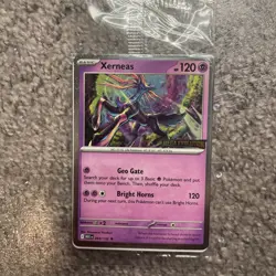 ✅Pokemon TCG Xerneas 064/132 Mega Evolution STAMPED Promo NM SEALED🇺🇸 - Image 1