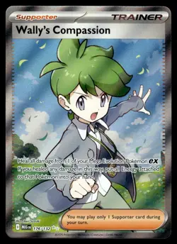 2025 Pokemon Mega Evolutions 176 Wally's Compassion Near Mint - Image 1