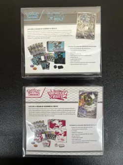 Pokemon TCG: Scarlet & Violet - “Black Bolt” & “White Flare” Elite Trainer Boxes - Image 2