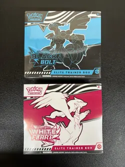 Pokemon TCG: Scarlet & Violet - “Black Bolt” & “White Flare” Elite Trainer Boxes - Image 3