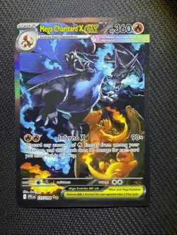 Mega Charizard X EX SIR 125/094 (English) Phantasmal Flames Pokemon TCG - Image 1