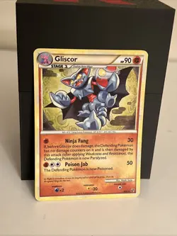 Pokemon TCG Gliscor Undaunted 4/90 Holo Holo Rare - Image 1