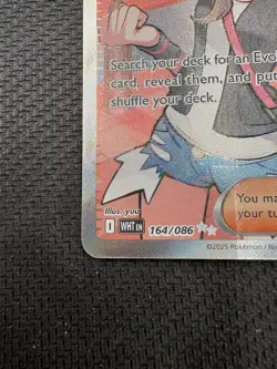 Hilda 164/086 Pokemon TCG White Flare Full Art Ultra Rare NM - Image 5
