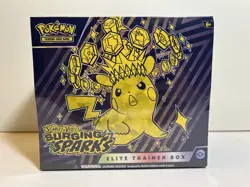 Pokemon TCG Scarlet & Violet Surging Sparks Elite Trainer Box *Factory Sealed* - Image 1