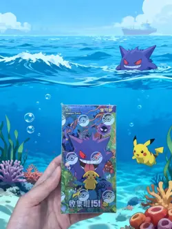 Pokemon TCG Simplified Chinese Collect 151C 3.0 Surprise Slim Booster Box Sealed - Image 1