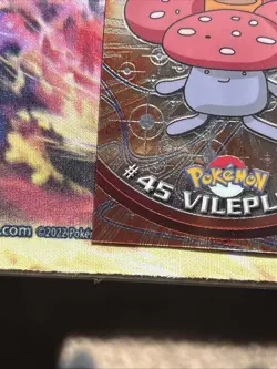 Topps Chrome 2000 Vileplume Pokemon Card #45 Holo NM RARE TV Animation Edition - Image 5