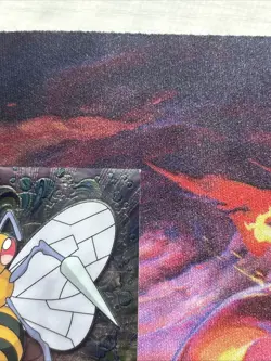 2000 Topps Chrome #15 Beedrill Pokemon Card Holo RARE Animation Series Ungraded! - Image 3