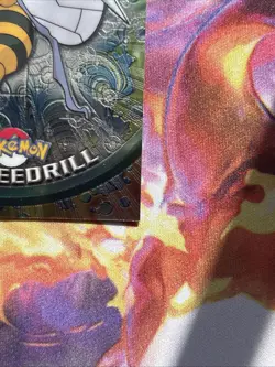 2000 Topps Chrome #15 Beedrill Pokemon Card Holo RARE Animation Series Ungraded! - Image 4