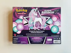 Sword & Shield Pokemon TCG Galarian Rapidash V Box - Factory Sealed - Image 2