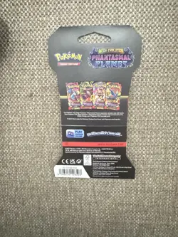 Pokemon Mega Evolution Phantasmal Flames Sleeved Booster Pack - Image 2