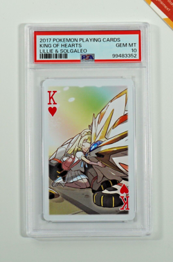 Pokemon PSA 10 Lillie & Solgaleo King of Hearts Playing Cards 2017 Japanese - Image 1