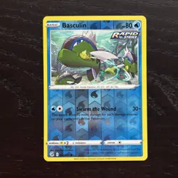 Basculin 070/264 Pokemon Fusion Strike Sword & Shield Reverse Holo Common NM - Image 1