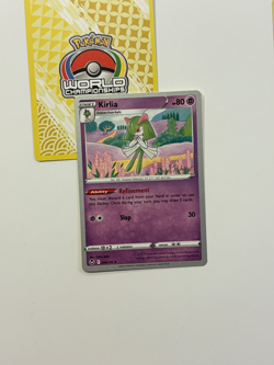 068/195 Kirlia Cosmos Pokemon 2023 World Championships Silver Tempest Variant F - Image 1