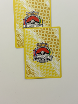 068/195 Kirlia Cosmos Pokemon 2023 World Championships Silver Tempest Variant F - Image 2