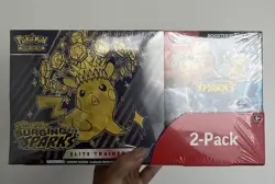 Pokemon TCG Surging Sparks ETB + Booster Bundle Costco 2-Pack - Sealed - Image 1