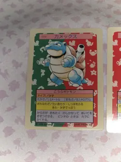 3 Topsun Vintage Nm Charizard Blastoise Venusaur Blue Back Pokemon Card Japanes - Image 3