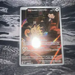 Pokemon TCG Team Rocket's Meowth Destined Rivals 203/182 Pack Fresh UK Seller - Image 1
