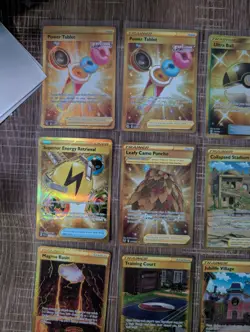 Pokemon Gold Cards Lot Of 20 Raging Bolt, Roaring Moon - Image 2