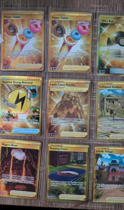 Pokemon Gold Cards Lot Of 20 Raging Bolt, Roaring Moon - Image 3