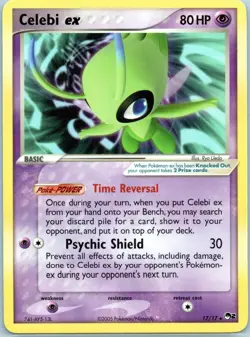 Celebi ex 17/17 Pop Series 2 Non-Holo 2005 LP Pokemon - Image 1