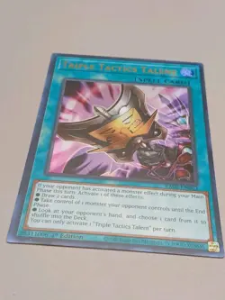 YUGIOH- Triple Tactics Talent - RA01-EN063 - Ultra Rare - 1st Edition - Image 1