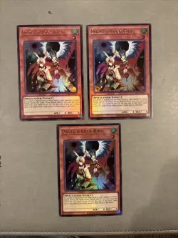 x3 Playset! Droll & Lock Bird LCKC-EN077 Ultra Rare Foil Yu-Gi-Oh TCG - Image 1
