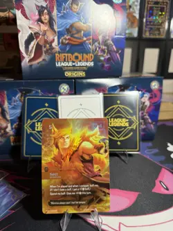 Sett, Brawler OGN 164/298 Riftbound TCG Origins Epic Card League of Legends - Image 1
