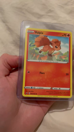 Vulpix 022/202 Sword & Shield base Set Regular Common Pokemon Card - Image 2
