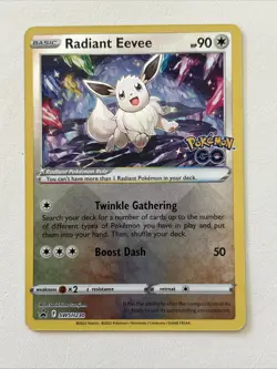 Radiant Eevee SWSH230 SWSH: Sword & Shield Promo Cards Holo - Image 1