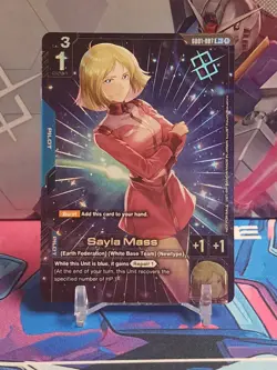 Sayla Mass (Store Tournament Winner Promo) (R+) - Gundam TCG Card Game - Image 1