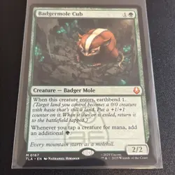 MTG Avatar M Badgermole Cub #0167 NM - Image 1