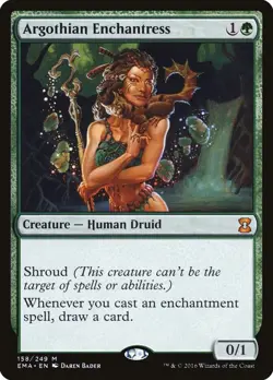 MTG Argothian Enchantress - Eternal Masters (Lightly Played) - Image 1