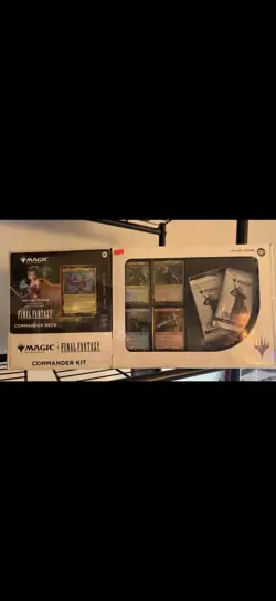 Magic The Gathering MTG FF Final Fantasy Commander Kit Costco SEALED - Image 1