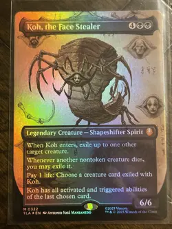 Koh, the Face Stealer (Borderless FOIL) UB: Avatar: the Last Airbender - Image 1