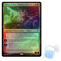FOIL MINSC & BOO, TIMELESS HEROES Commander Legends: Battle For Baldur's Gate - Image 1