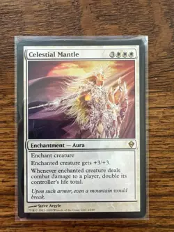 Celestial Mantle - Zendikar - NM - MTG - Image 1