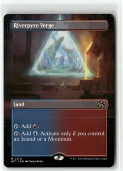Riverpyre Verge Borderless - Aetherdrift MTG NM - Image 1