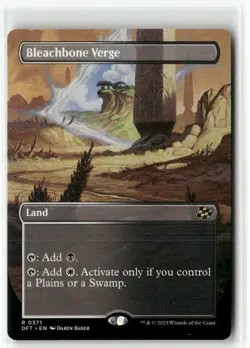 Bleachbone Verge Borderless - Aetherdrift MTG NM - Image 1